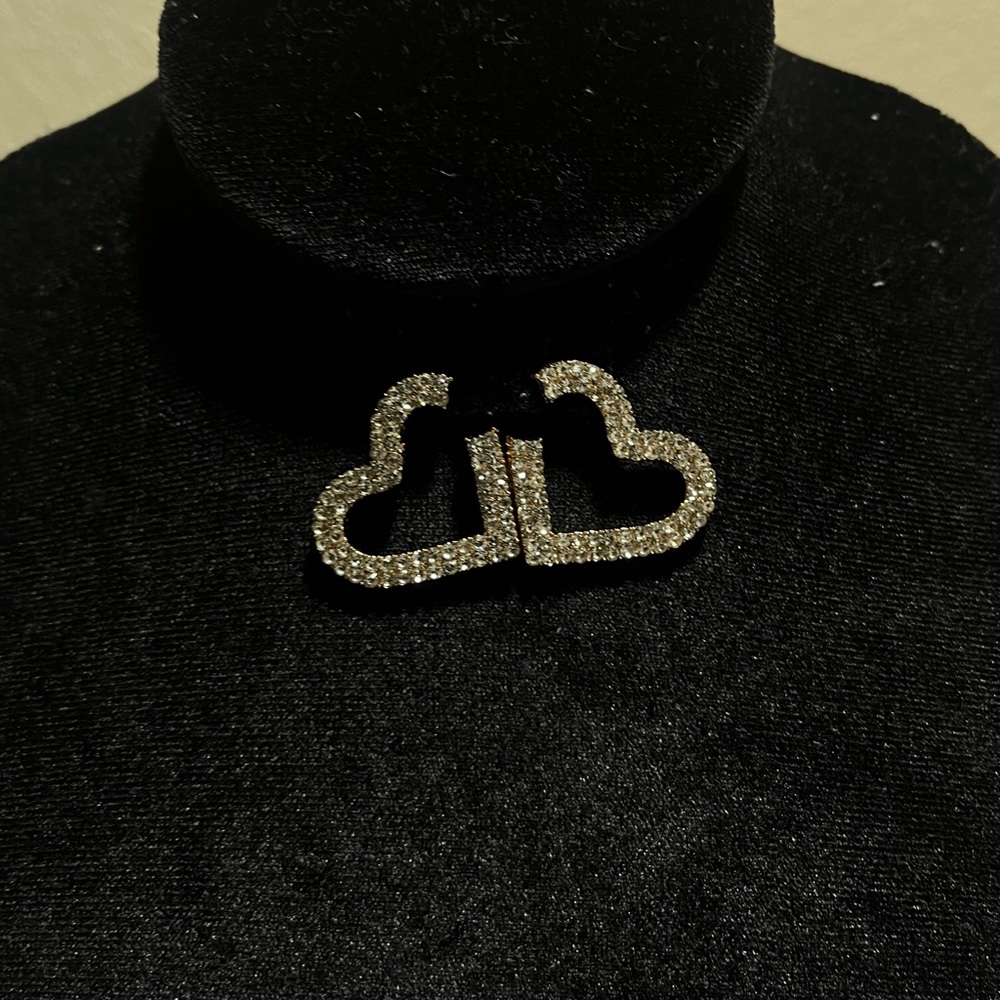 Heart earrings✨